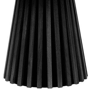 Kairn-table d'appoint chêne noir ø50 cm