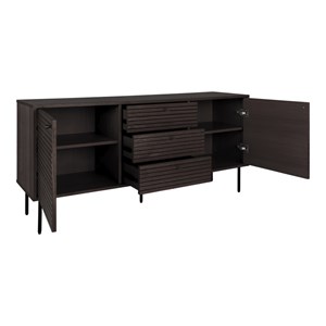 Logia-buffet chêne fumé 150 cm