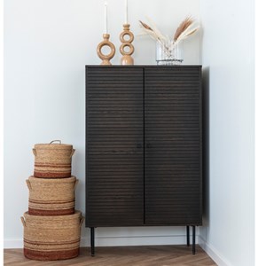 Logia- buffet haut chêne fumé 80x130 cm