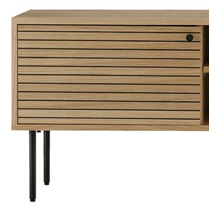 Logia-banc tv  chêne naturel 150 cm