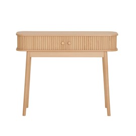 Perle-console décor bois naturel 100 cm
