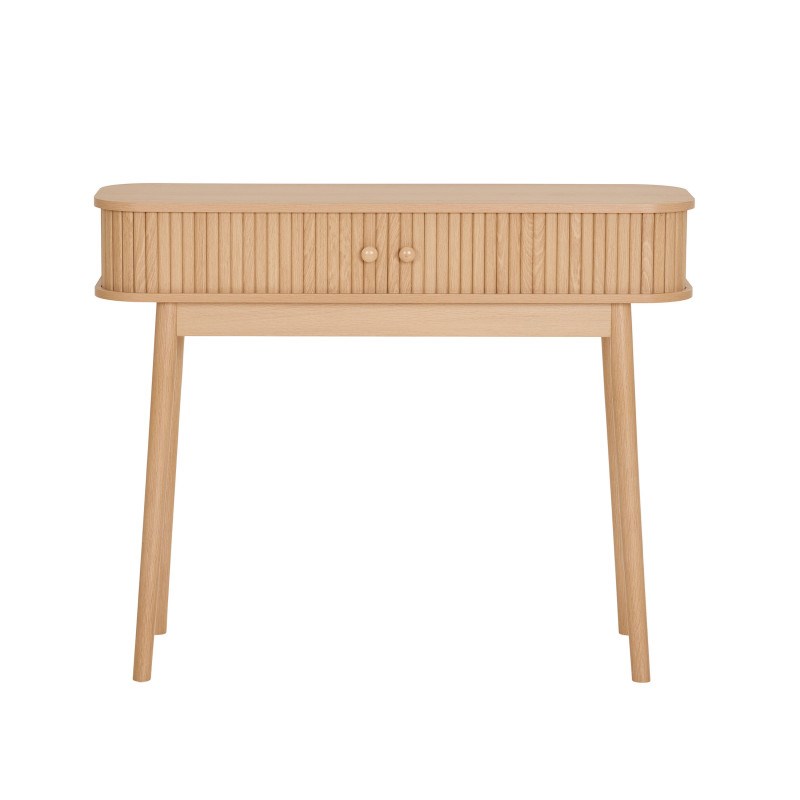 Moloo - Perle-console décor bois naturel 100 cm