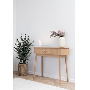 Perle-console décor bois naturel 100 cm