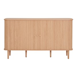 Perle-buffet décor bois naturel 140 cm
