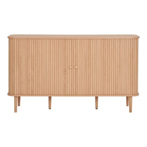 Perle-buffet décor bois naturel 140 cm
