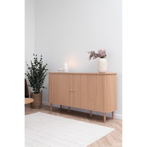 Perle-buffet décor bois naturel 140 cm