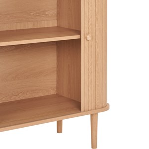 Perle-rangement décor bois naturel 80x87 cm