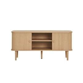 Perle- banc tv décor bois naturel 113 cm