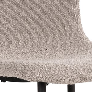 Celia-chaise en tissu beige (x2)