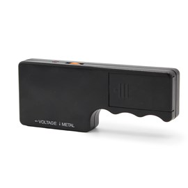 Détecteur métaux tension signal sonore visuel profondeur 9 cm intérieur