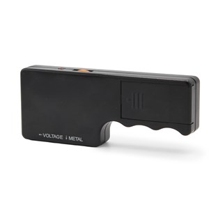 Détecteur métaux tension signal sonore visuel profondeur 9 cm intérieur