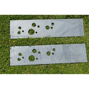 Totem ardoise 120 cm - rondo