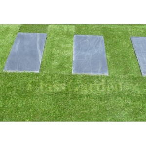 Pas japonais ardoise patiné 50x25