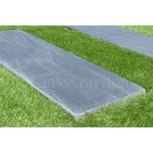 Pas japonais ardoise patiné 50x25 - pack de 16 pièces