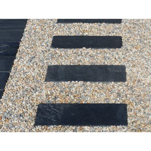 Pas japonais ardoise patiné 50x25 - pack de 18 pièces