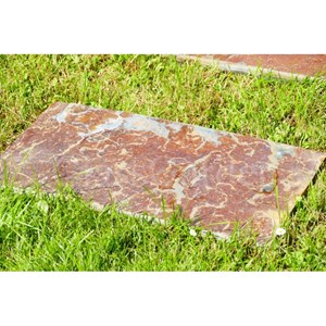 Pas japonais ardoise corten 60x30