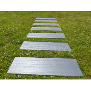 Pas japonais ardoise rect 60x30 - pack de 18 pièces
