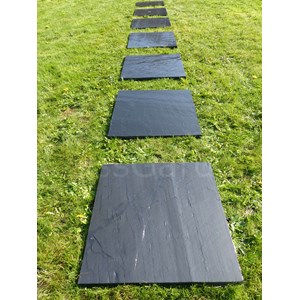 Pas japonais ardoise carré 60x60 - pack de 14 pièces
