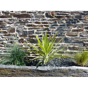 Bordure schiste 1 mètre - pack de 18 pièces