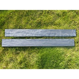 Bordure ardoise 50 cm - pack de 10 pièces