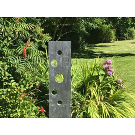 Totem ardoise 120 cm - bulles