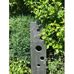 Totem ardoise 120 cm - bulles