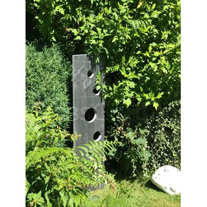 Totem ardoise 120 cm - bulles
