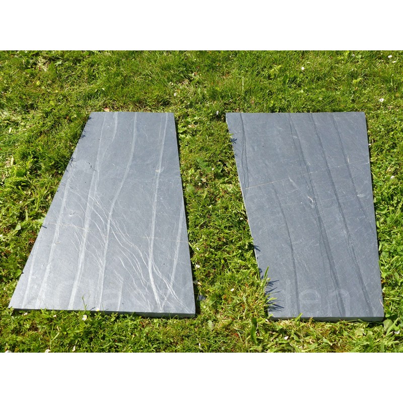 Classgarden - Pas japonais ardoise trapèze 80 cm