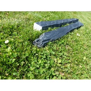 Piquet déco de schiste 1 mètre - pack de 16 pièces