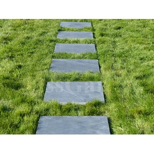 Pas japonais ardoise sciée 50x50 pack 20 pièces