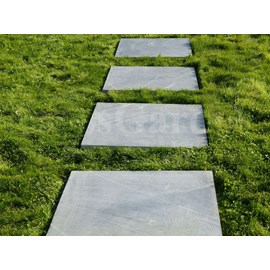 Pas japonais ardoise sciée 80x80 pack 14 pièces