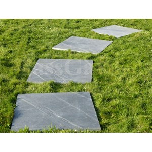 Pas japonais ardoise sciée 80x80 pack 14 pièces