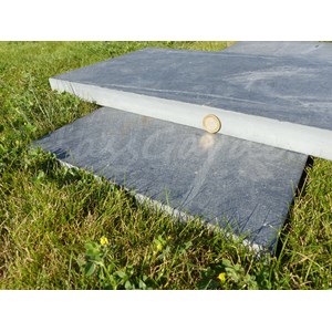 Pas japonais ardoise sciée rect 60x30 pack 14 pièces