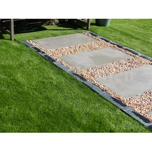 Pas japonais couleur beton gris - pack de 20 dalles