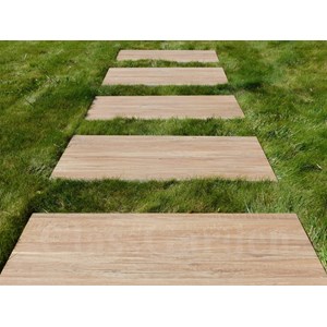Pas japonais couleur roble - pack de 18 dalles