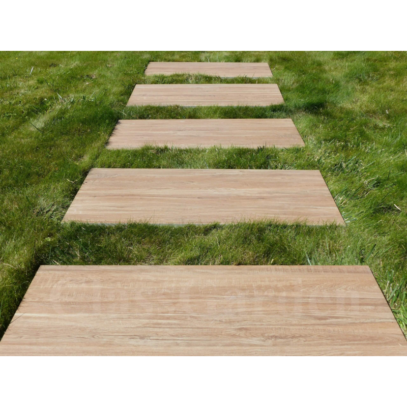 Classgarden - Pas japonais couleur roble - pack de 18 dalles