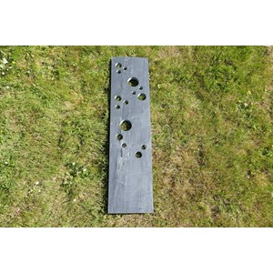 Totem ardoise 120 cm - bullettes