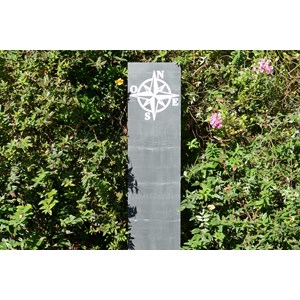 Totem ardoise 120 cm - sud