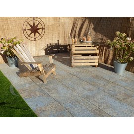 Terrasse vintage 20 m² - 40 dalles