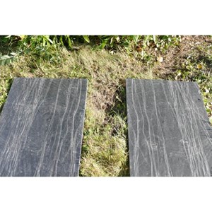 Pas japonais ardoise rect 100x50