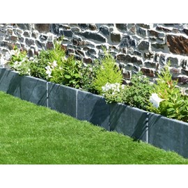 Bordure ardoise patinée 50 cm