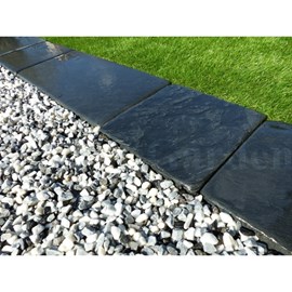 Bordure ardoise patinée 25 cm - pack 80 pièces - 20 mètres