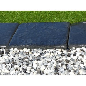 Bordure ardoise patinée 15 cm - pack 100 pièces - 15 mètres