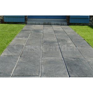Pavé  ardoise patiné 50 cm - pack 20 pièces - 2,50 m²
