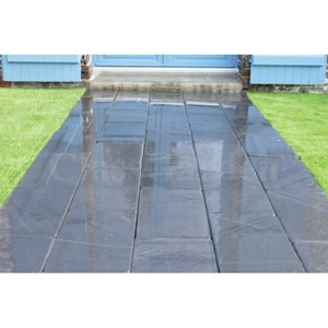 Pavé  ardoise patiné 50 cm - pack 28 pièces - 3,50 m²