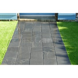 Pavé  ardoise patiné 25 cm - pack 240 pièces - 15 m²