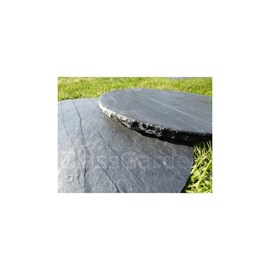 Pas japonais ardoise rond 60 cm - pack de 20 pièces