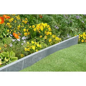 Bordure ardoise patinée 100 cm - pack 12 mètres