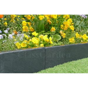 Bordure ardoise patinée 100 cm - pack 16 mètres