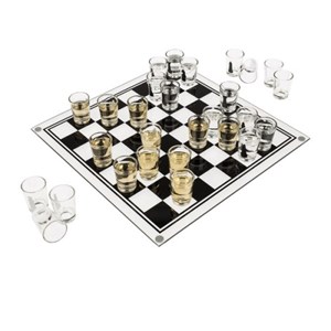 Jeu d'echec à boire grand modèle deluxe
